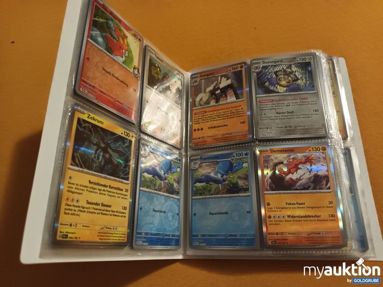 Artikel Nr. 906792: Volle Original Pokemon Mappe mit 232 glitzernden Karten