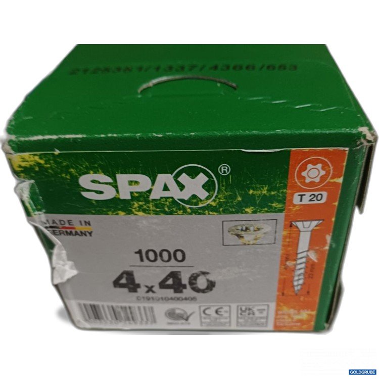 Artikel Nr. 922792: SPAX Schrauben 4x40