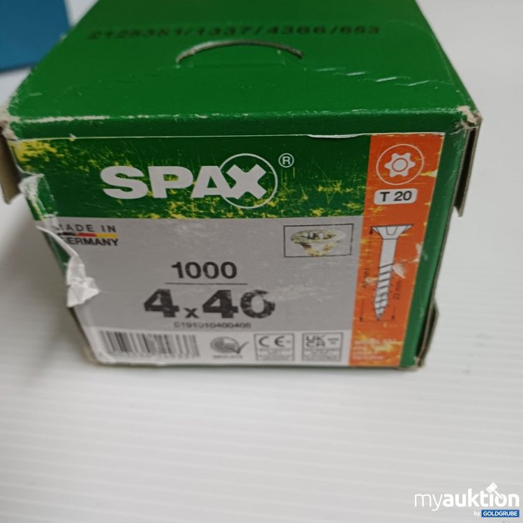 Artikel Nr. 922792: SPAX Schrauben 4x40