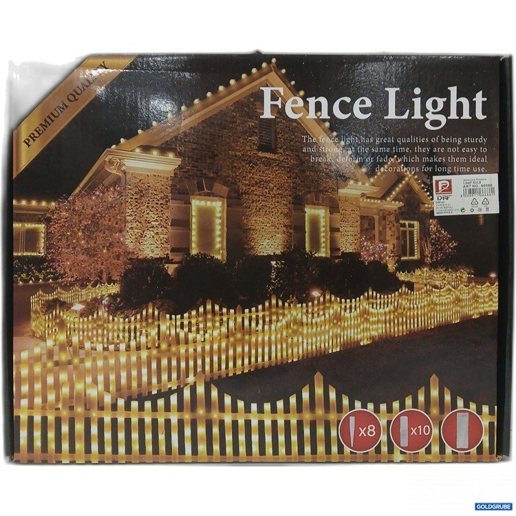 Artikel Nr. 929792 Artikel Nr. 929792: DRF srl Weihnachtsdeko Fence Light, Art.No. 66686
