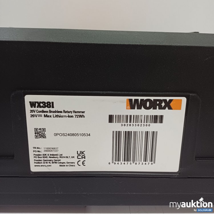 Artikel Nr. 996792 Artikel Nr. 996792: Worx nitro WX381 power share
