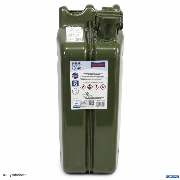 Artikel Nr. 466793 Artikel Nr. 466793: hünersdorff Metall Kanister Classic 20 l