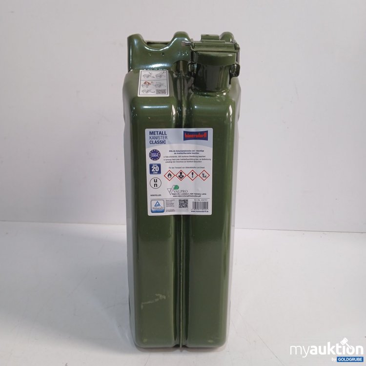 Artikel Nr. 466793 Artikel Nr. 466793: hünersdorff Metall Kanister Classic 20 l