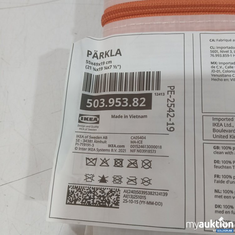 Artikel Nr. 471793: IKEA PÄRKLA 55x49x19 cm Aufbewahrungstasche
503.953.82