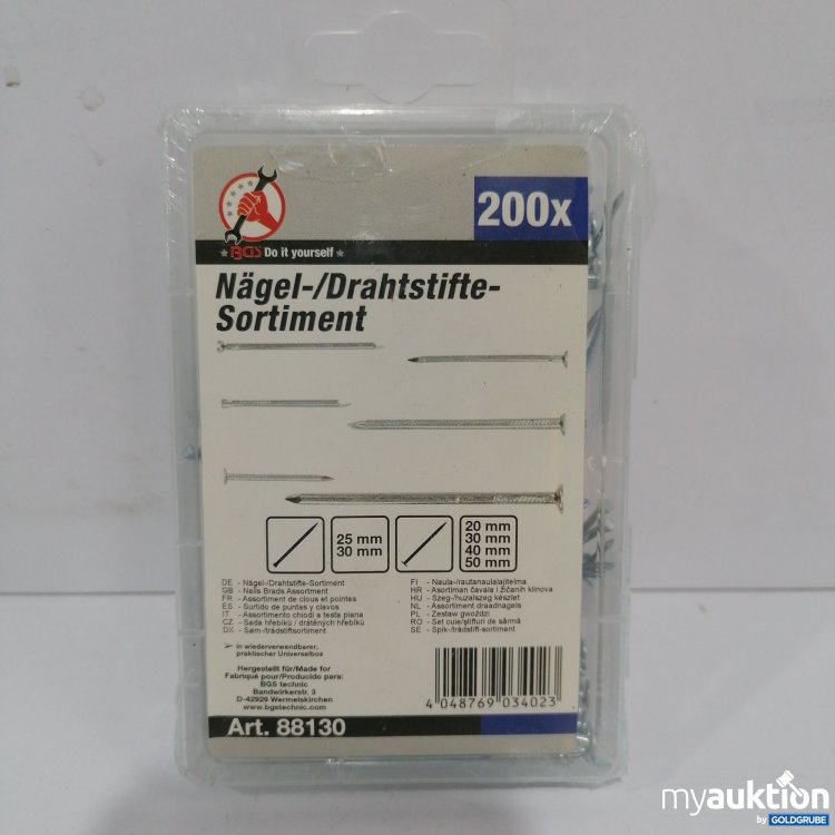 Artikel Nr. 849793 Artikel Nr. 849793: BGS 88130 Nägel/Drahtstifte Sortiment 200x