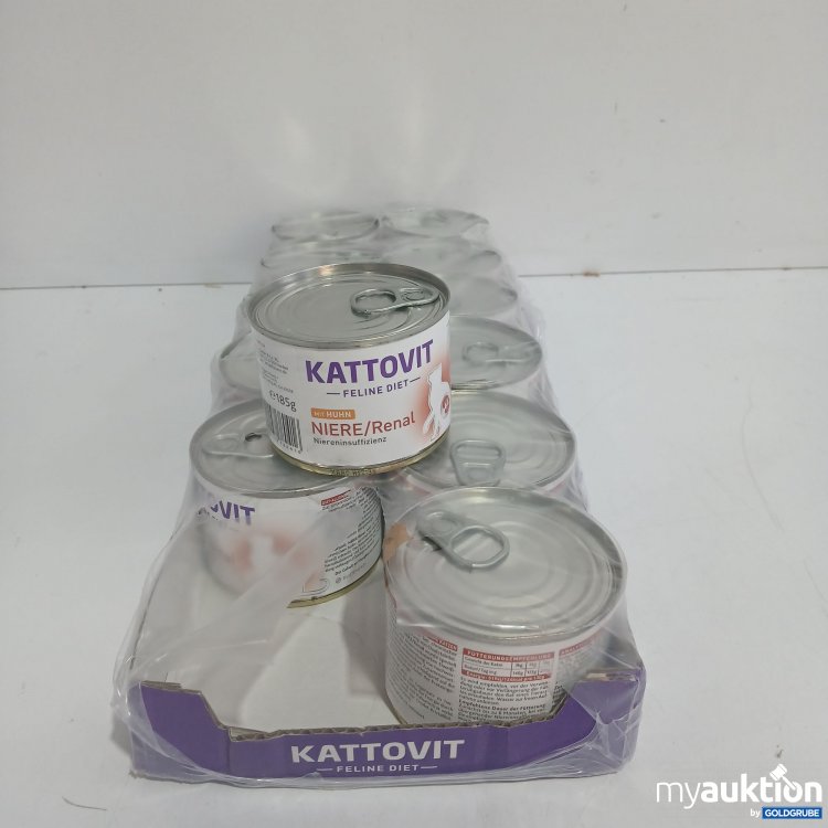 Artikel Nr. 854793: Kattovit Feline Diet mit Huhn Niere 12x185g