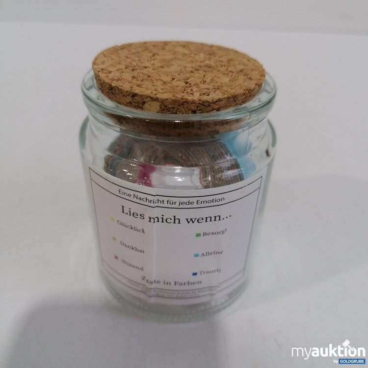 Artikel Nr. 859793 Artikel Nr. 859793: Bibis Verses Jar Glas mit Zitate in Farben 9x7 cm