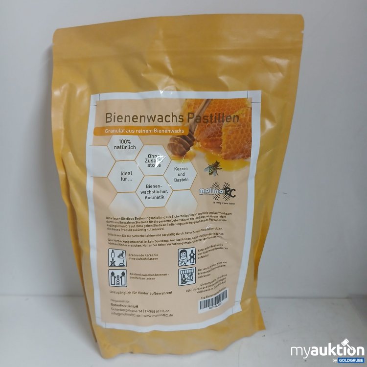 Artikel Nr. 875793: Bienenwachs Pastillen 1kg