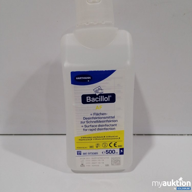 Artikel Nr. 898793: Hartmann Bacillol Flächendesinfektionsmittek 500ml 