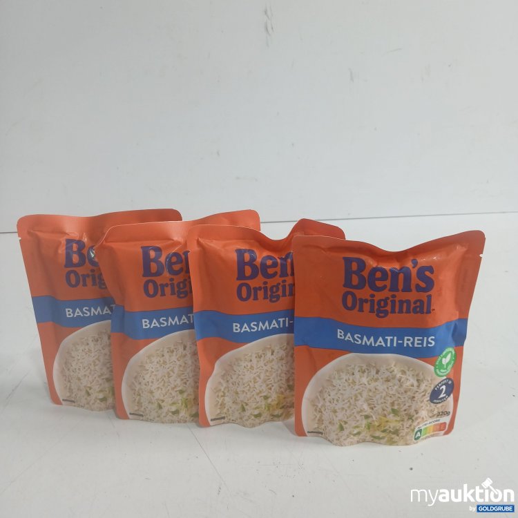 Artikel Nr. 986793: Ben's Original Basmati-Reis je 220g 