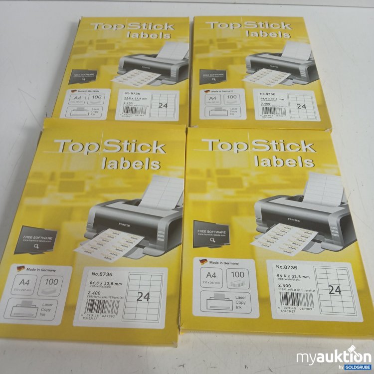 Artikel Nr. 447794: Top Stick labels 2400Etiketten 24x 