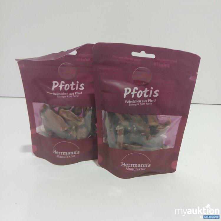 Artikel Nr. 834794: Pfotis Würstchen aus Pferd 2x80g
