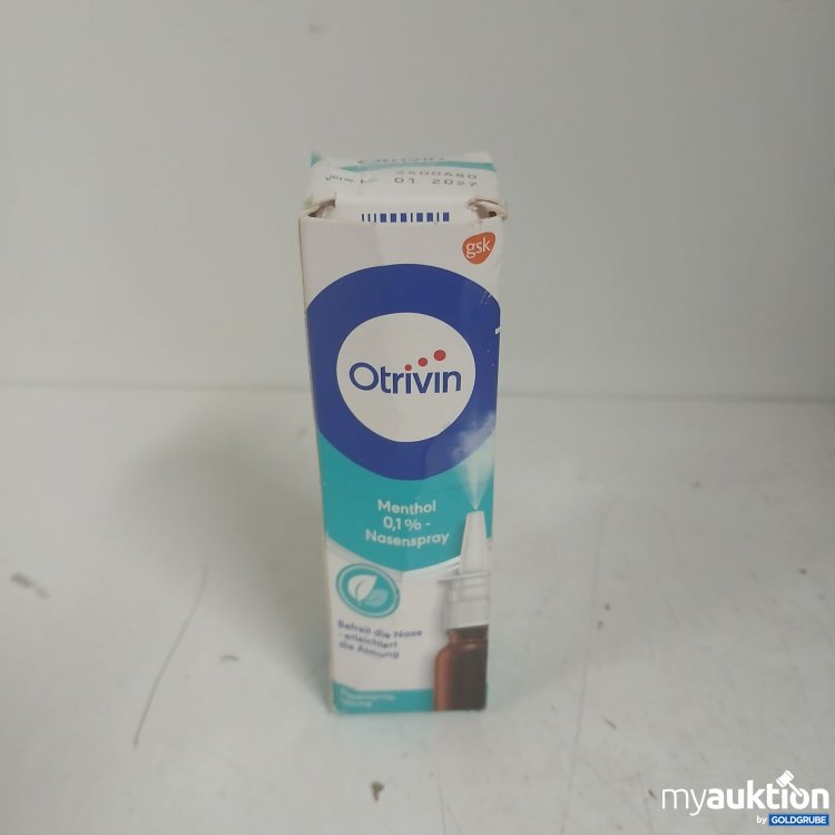Artikel Nr. 877794 Artikel Nr. 877794: Otrivin Menthol 0,1% Nasenspray 15ml