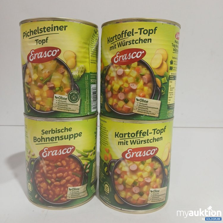 Artikel Nr. 891794: Diverse Ersaco Fertig Dosenprodukte 4x800g