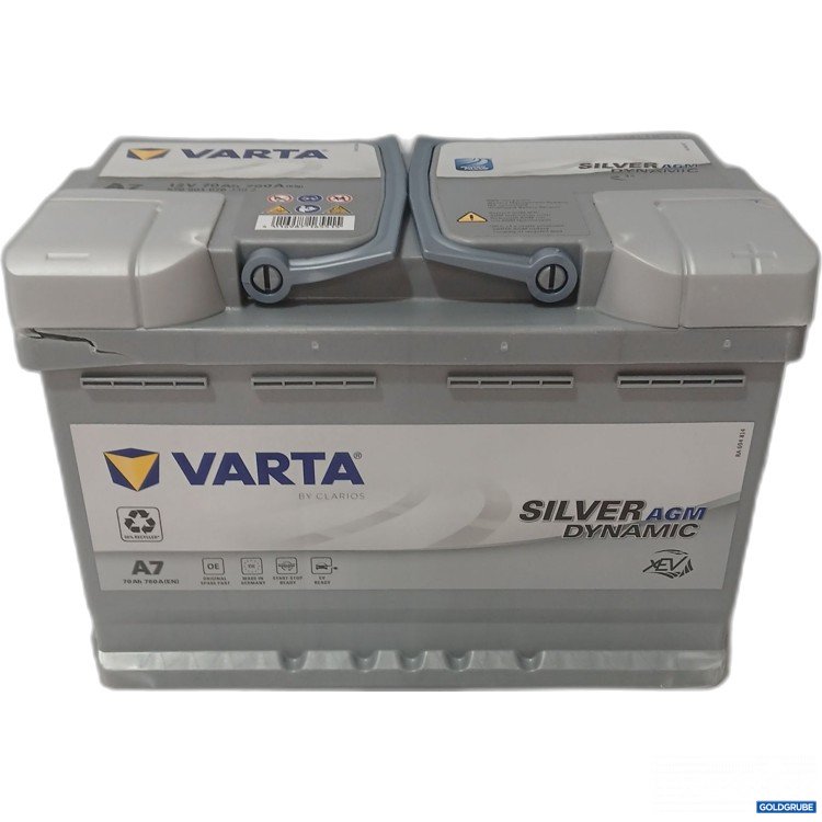 Artikel Nr. 929794 Artikel Nr. 929794: Varta Silver AGM Dynamic 12V 70Ah Blockbatterie