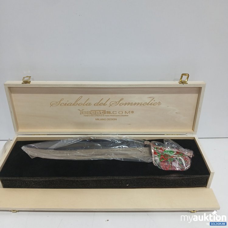 Artikel Nr. 955794: Sciabola del Sommelier yeseatis Champagnersäbel Miland Desing kminge ca 40cm  