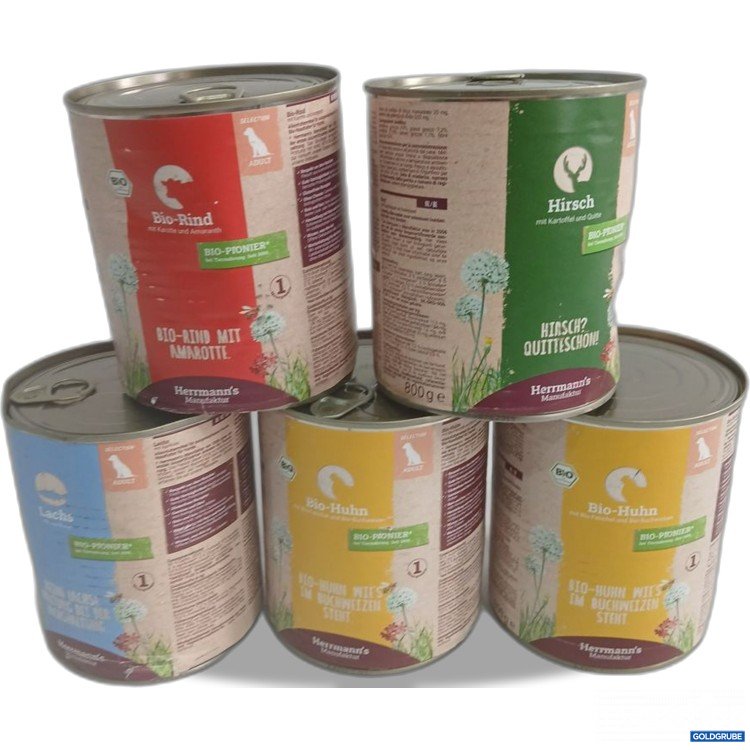 Artikel Nr. 973794: Herrmann's Manufaktur Hundefutter diverse Sorten 5x800g