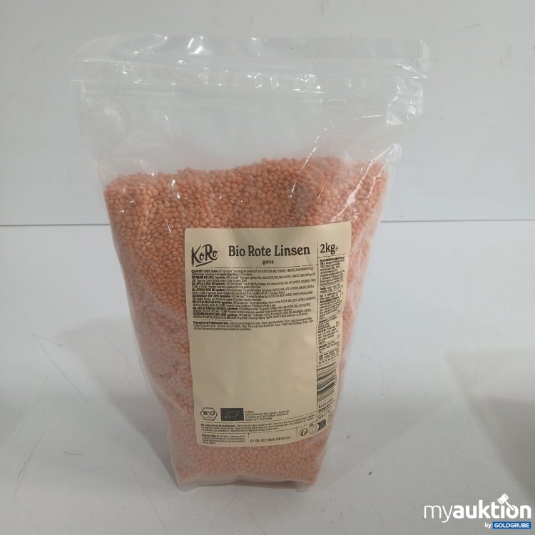 Artikel Nr. 986794 Artikel Nr. 986794: KoRo Bio Rote Linsen ganz 2kg