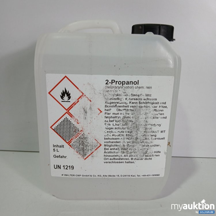 Artikel Nr. 811795 Artikel Nr. 811795: Propanol 5l