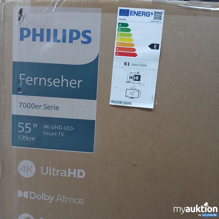 Artikel Nr. 824795: Philips Television 7000 Series 55" 4K UHD LED Smart TV 55PUS7009/12