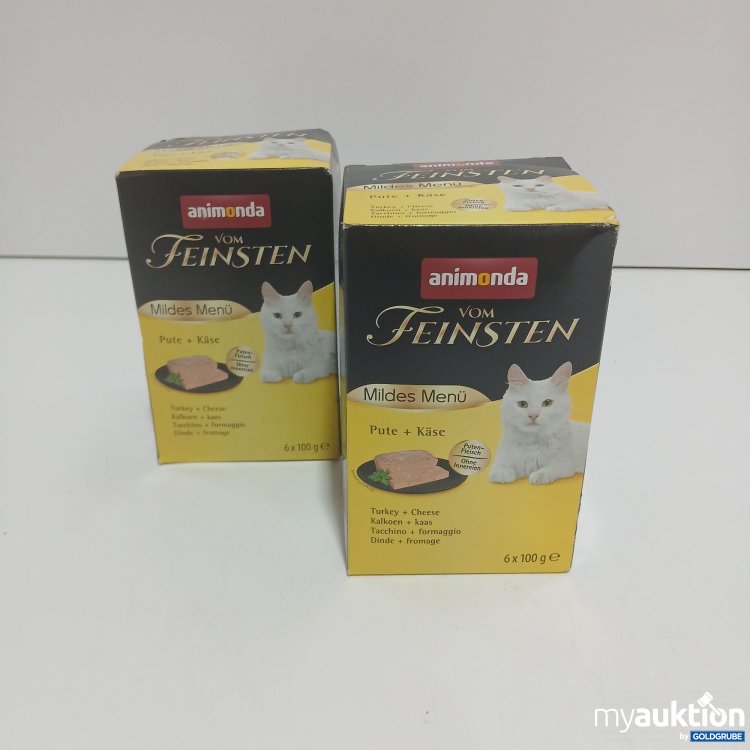 Artikel Nr. 834795: Animonda Feinsten Katzenfutter 2er Pack x6 Stück x100g