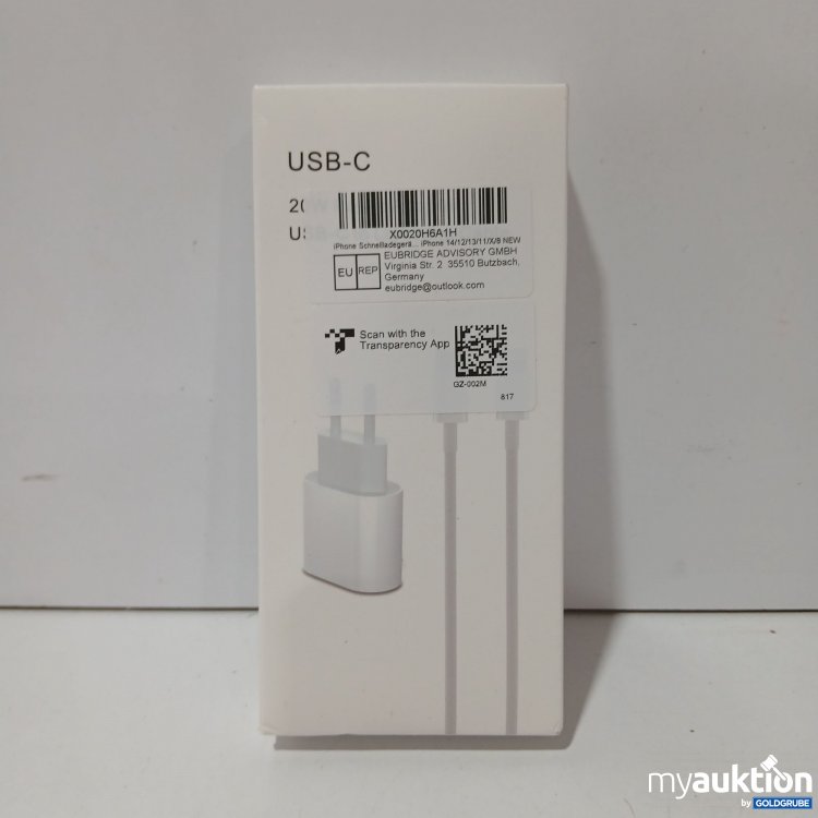 Artikel Nr. 858795: USB C iPhone Schnelladegerät 