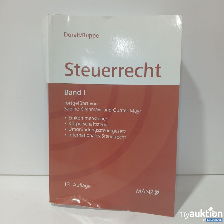Artikel Nr. 870795 Artikel Nr. 870795: Steuerrecht Band I