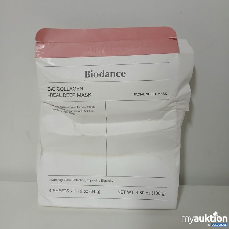Artikel Nr. 897795: Biodance  Bio Collagwn Real Deep Mask 4x34g