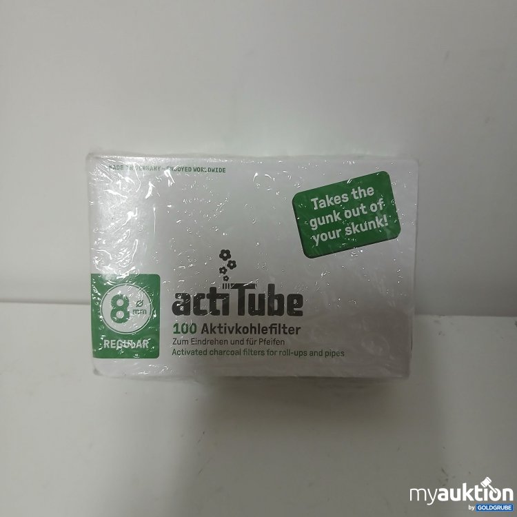 Artikel Nr. 916795: ActiTube 100 Aktivkohlefilter 8mm