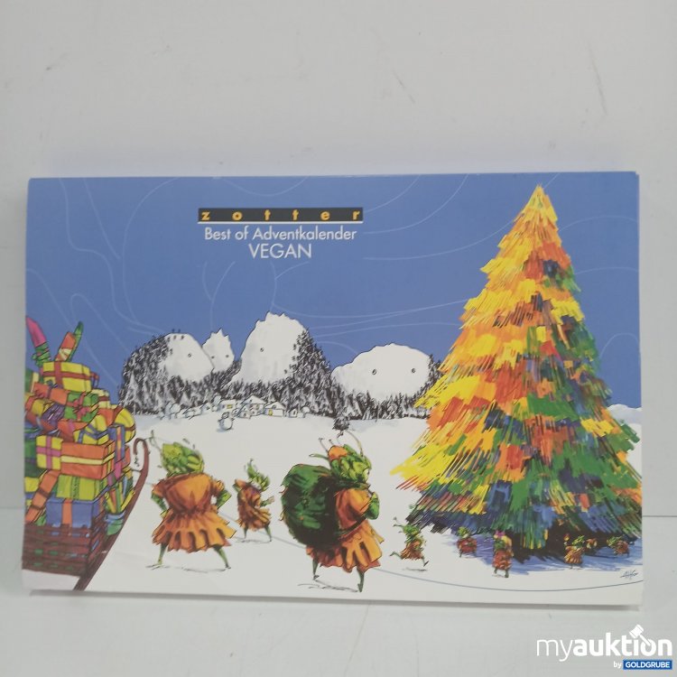 Artikel Nr. 920795 Artikel Nr. 920795: Zotter Best of Adventskalender Vegan 24 Pralinen