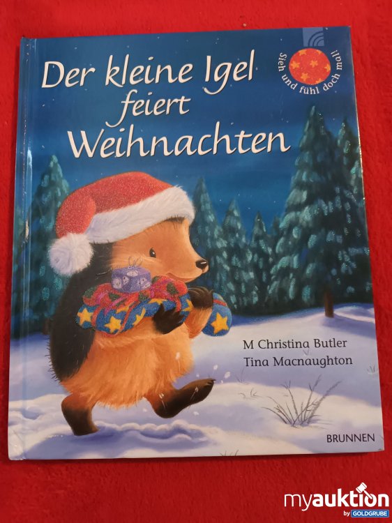 Artikel Nr. 923795: Großes Fühlbuch, Der kleine Igel feiert Weihnachten 