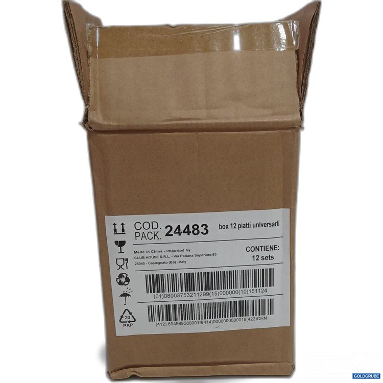 Artikel Nr. 955795: Club Haus S.R.L - Via Pandana Superiore. 63 12er Set kleine Teller Durchmesser 14cm 