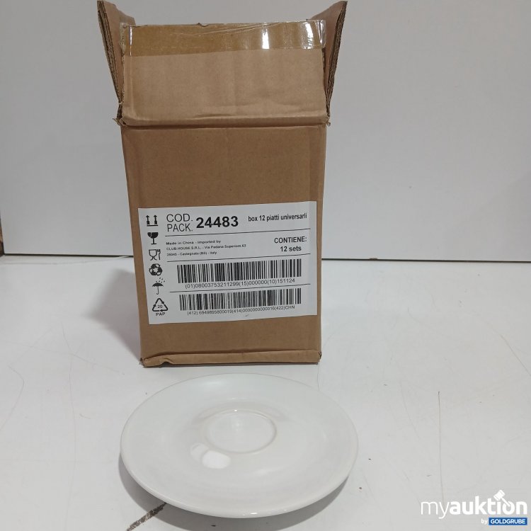 Artikel Nr. 955795: Club Haus S.R.L - Via Pandana Superiore. 63 12er Set kleine Teller Durchmesser 14cm 