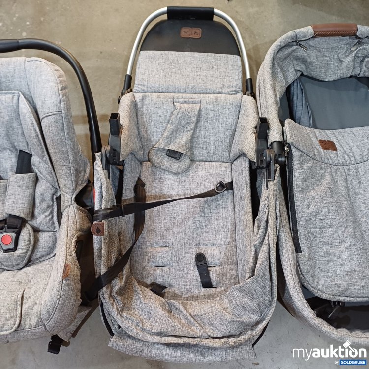 Artikel Nr. 988795: ABC Design Salsa, Kombi-MaxiCosi-Set, mit Halterung, Grau