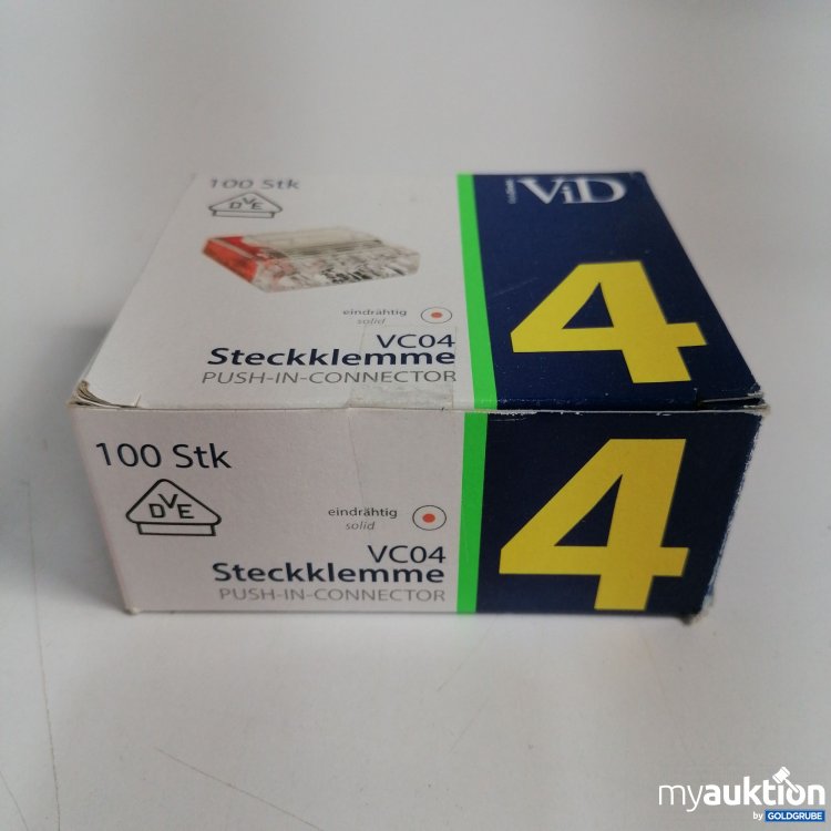 Artikel Nr. 437796: VID  VC04 Steckklemme 100 Stk. 