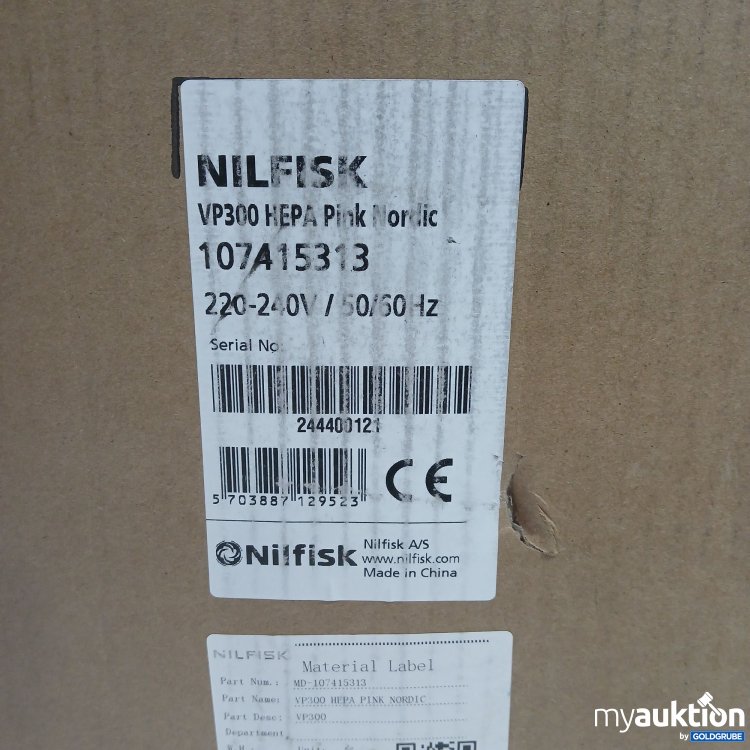 Artikel Nr. 441796: Nilfisk Hepa Pink Nordic 107415313 