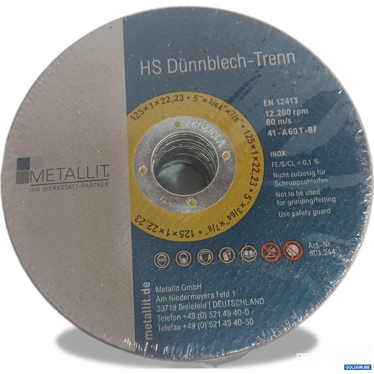 Artikel Nr. 447796: HS Dünnblech-Trenn EN12413 