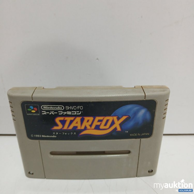 Artikel Nr. 470796: Nintendo Super Famicom Spiel Starfox
