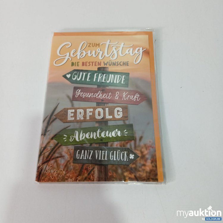 Artikel Nr. 799796 Artikel Nr. 799796: Geburtstagskarte 5 Stück