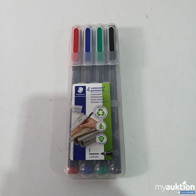 Artikel Nr. 803796 Artikel Nr. 803796: Staedtler 4 Lumocolor Universalstift 0.6mm 4 Stück