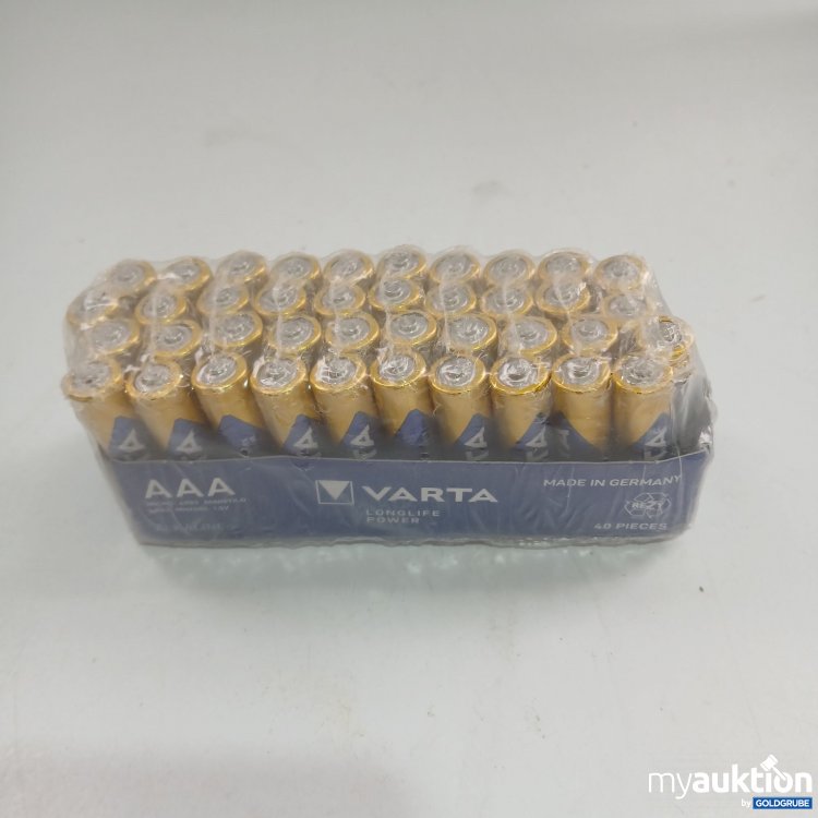 Artikel Nr. 843796 Artikel Nr. 843796: Varta AAA 40 Stück