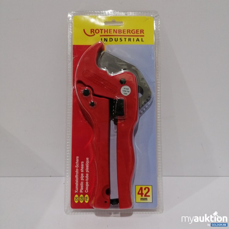 Artikel Nr. 850796: Rothenberger Industrial Kunststoffrohr Schere 42mm