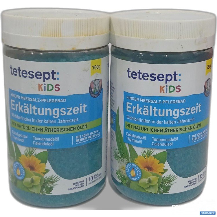 Artikel Nr. 885796: Tetesept Kids Erkältungszeit Kinder Meersalz-Pflegebad 750g 2Stk.