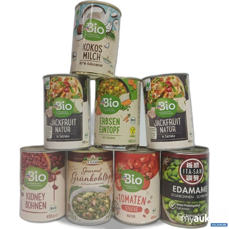 Artikel Nr. 891796: Diverse Dosen Lebensmittel  