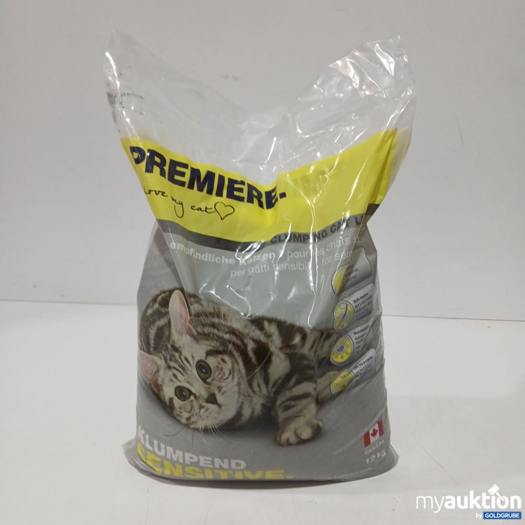 Artikel Nr. 896796: Premiere Clumping Cat Litter Klumpend Sensitive 12kg 