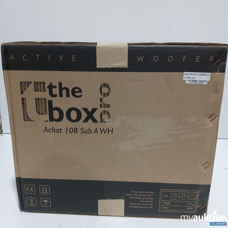 Artikel Nr. 950796: The Box Pro Achat 108 Sup A WH Active Woofer 