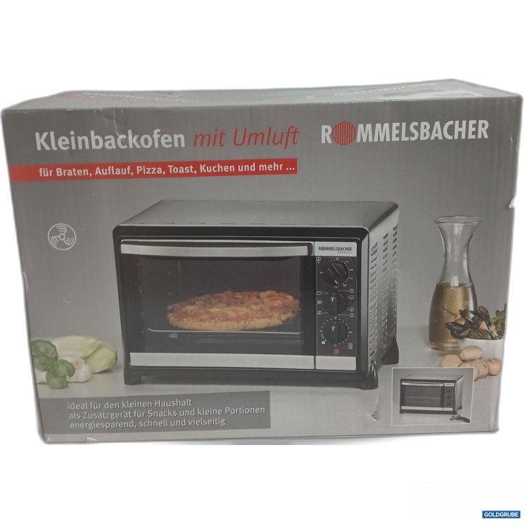 Artikel Nr. 968796: Rommelsbacher Kleinbackofen mit Umluft BG 1055/E 