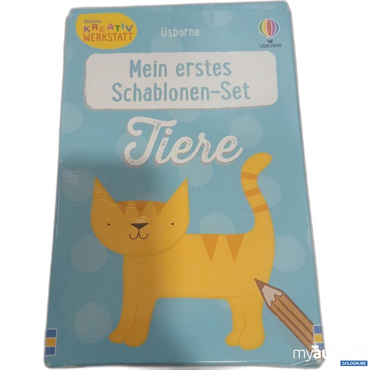 Artikel Nr. 993796 Artikel Nr. 993796: Kleine Kreativ Werkstatt Usborne Mein erstes Schablonen Set Tiere