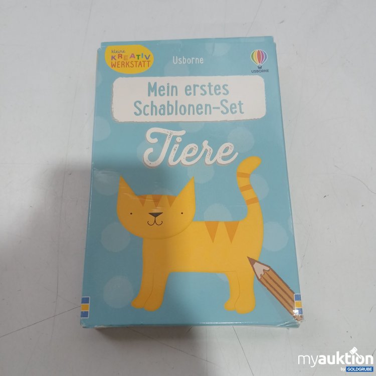 Artikel Nr. 993796 Artikel Nr. 993796: Kleine Kreativ Werkstatt Usborne Mein erstes Schablonen Set Tiere
