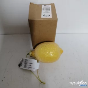 Auktion Glitzernde Zitronen-Dekoanhänger